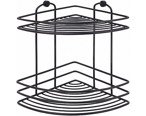 Полка корзина Tekno-tel BK022B угловая Черная