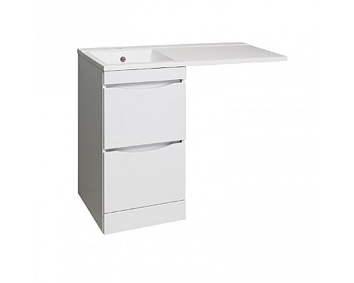 Тумба под раковину Runo ОРИОН 45 00-00000145 белый, правое крыло
