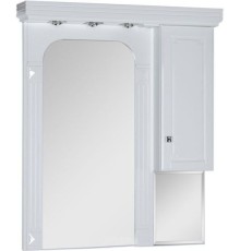 Зеркало-шкаф Aquanet Фредерика 100 белый
