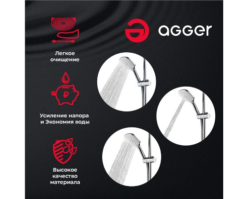 Ручной душ Agger Marine Хром