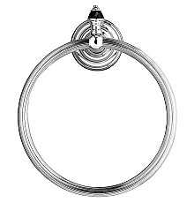Кольцо для полотенец Devon&Devon Black Diamond BLKD507CR Хром