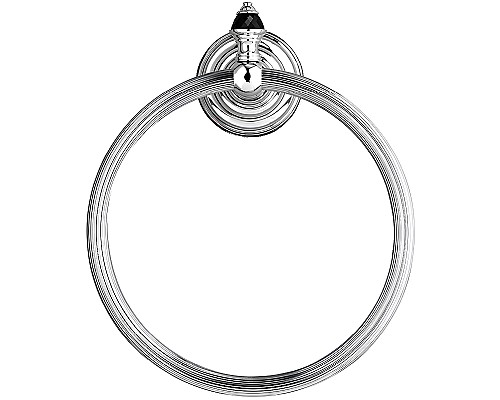 Кольцо для полотенец Devon&Devon Black Diamond BLKD507CR Хром