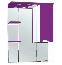 Зеркало со шкафом Bellezza Эйфория 80 R 4619113001413 с подсветкой Фиолетовое
