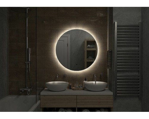 Зеркало Art&Max Sanremo AM-San-550-DS-F с подсветкой с бесконтактным выключателем