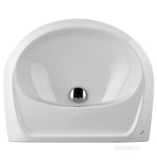 Полукруглая раковина Santek Бриз 55 1WH110457 без отверстия под смеситель 