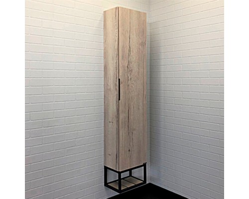 Шкаф пенал Comforty Порто 35 00-00009981 подвесной Дуб дымчатый