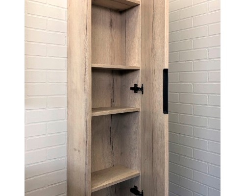 Шкаф пенал Comforty Порто 35 00-00009981 подвесной Дуб дымчатый