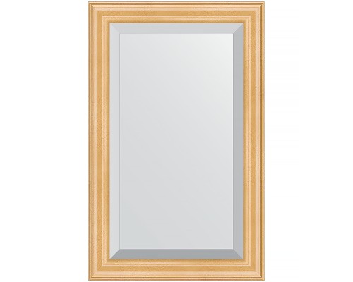 Зеркало Evoform Exclusive 81х51 BY 1133 с фацетом в багетной раме - Сосна 62 мм