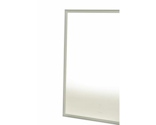 Зеркало Sintesi Kanto 70 SIN-SPEC-KANTO-CROMO-70 с подсветкой Хром матовый с сенсорным выключателем