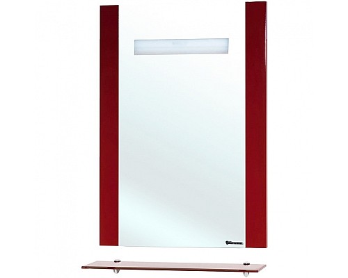Зеркало Bellezza Берта 75 4610712050031 с подсветкой Красное