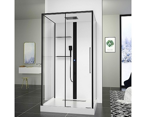 Душевая кабина Black&White Galaxy G8038 110x90 8038000 с гидромассажем