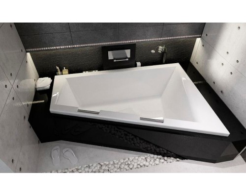 Асимметричная ванна Riho Doppio 180x130 L BA9100500000000