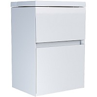 Тумба с раковиной Marka One Bumble 40П Ц0000001481 подвесная Белая