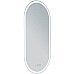 Зеркало Aquanet Монте 50 288970 с подсветкой Белое матовое с сенсорным выключателем
