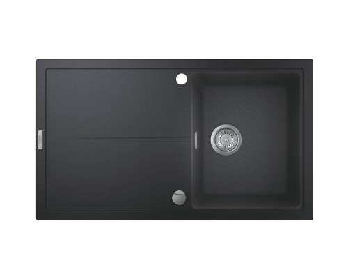 Кухонная мойка Grohe K400 86 Черный гранит