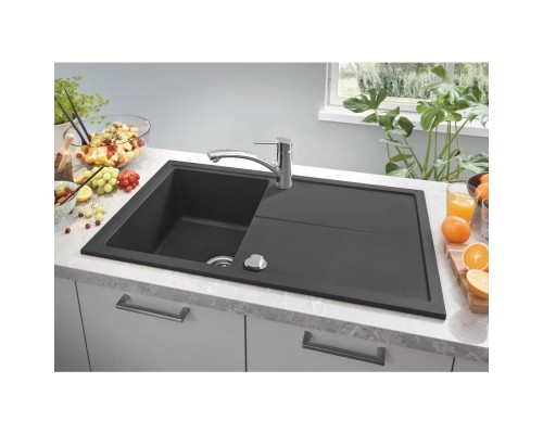 Кухонная мойка Grohe K400 86 Черный гранит