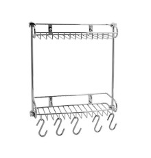 Полка металлическая двойная WasserKRAFT K-1422