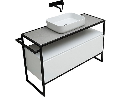 Тумба под раковину Allen Brau Priority 120 1.31004.WM Белая матовая