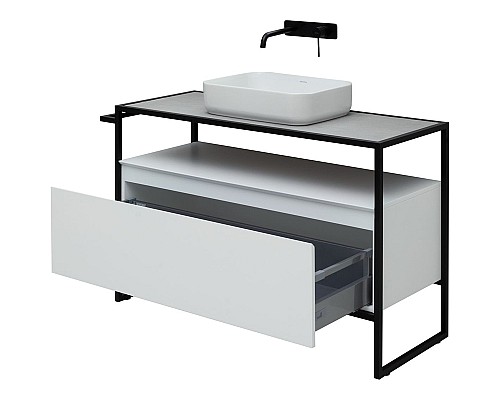 Тумба под раковину Allen Brau Priority 120 1.31004.WM Белая матовая