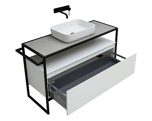 Тумба под раковину Allen Brau Priority 120 1.31004.WM Белая матовая