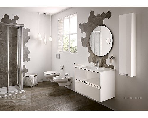 Тумба под раковину Roca Victoria Nord Ice Edition 80 ZRU9302731 2 ящика