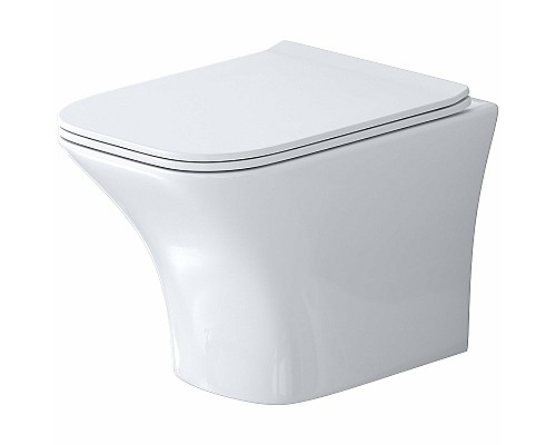 Унитаз Grossman Galaxy GR-4476S подвесной Белый глянец с сиденьем Микролифт