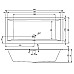 Акриловая ванна Riho Rething Cubic 200х90 B110001005 (BR1200500000000)