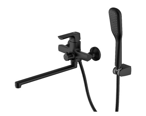 Смеситель для ванны Lemark Ursus LM7251BL Черный