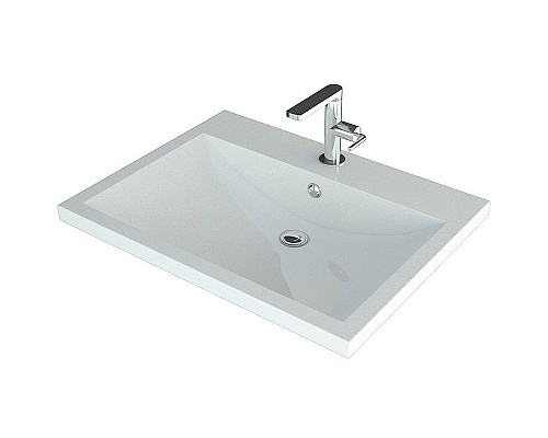 Раковина Art&Max AM-LAV-580-MR-A Белая