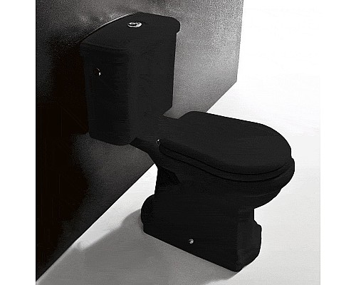 Бачок для унитаза-компакта Kerasan Retro 108104 черный