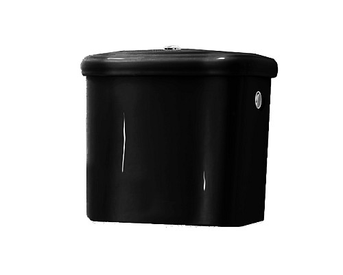 Бачок для унитаза-компакта Kerasan Retro 108104 черный