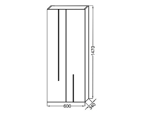 Подвесная колонна Jacob Delafon EB3046RU-G1C Подвесная колонна Jacob Delafon EB3046RU-G1C
