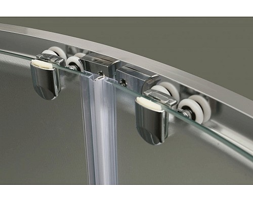 Душевой уголок BelBagno UNO-195-R-2-80-C-Cr 80х80 профиль Хром стекло прозрачное