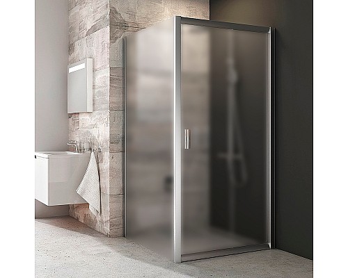 Душевая стенка Ravak Blix BLPS-90 9BH70C00ZG профиль Хром стекло Grape