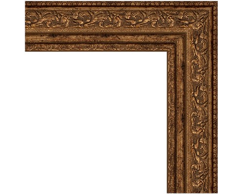 Зеркало Evoform Definite 144х54 BY 3105 в багетной раме - Виньетка состаренная бронза 56 мм
