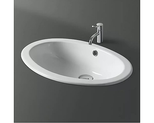 Раковина Simas Top E Lavabi D Arredo 55 S50P bi Белая