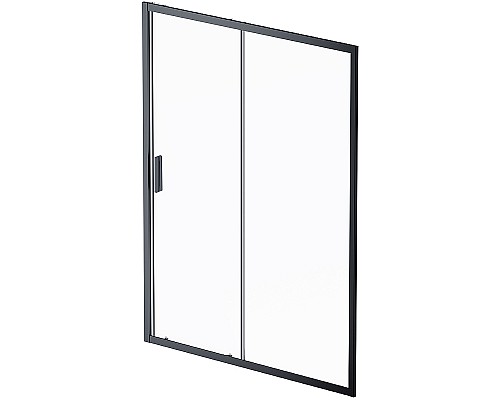 Душевая дверь AM.PM Gem 150 W90G-150-1-195BT профиль Черный матовый стекло прозрачное