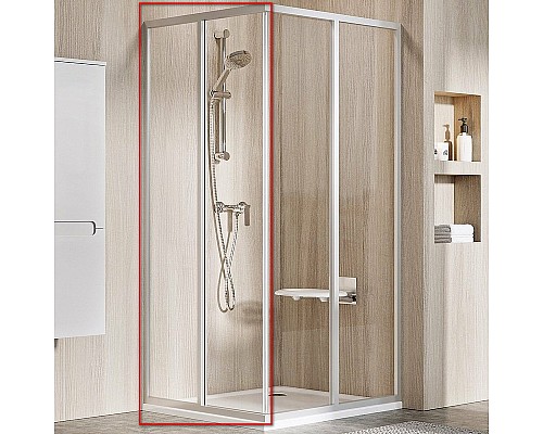 Душевая дверь Ravak Supernova SRV2-100 195 S 14VA0UO2Z1 профиль Сатин стекло Transparent