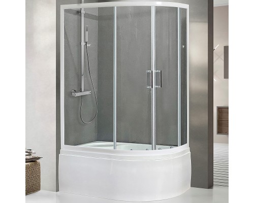 Душевой уголок Royal Bath BK 120х80 с поддоном Белый