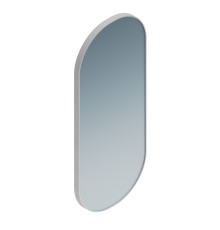 Зеркало Kerama Marazzi CONO овальное 42, белое матовое