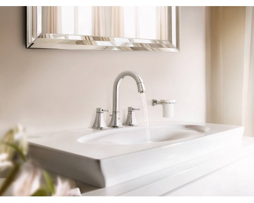Стакан для зубных щеток Grohe Grandera Белый Хром