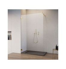 Душевое ограждение Essenza Pro 8 Gold Walk-In 145x200 прозрачное 8 мм