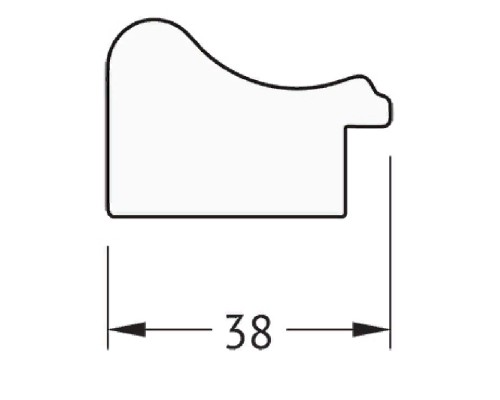 Зеркало Evoform Definite 150х70 Черненое серебро