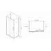 Душевой уголок Abber Schwarzer Diamant 150x90 Хром