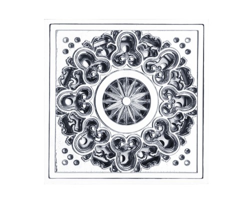 Трап сливной Veragio Canyon d40 VR.CAN-2017.CR, с декоративной решеткой 10х10, с клапаном хром