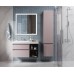 Тумба под раковину Kerama Marazzi CUBO левая подвесная с ящиками 90, Мальва матовая