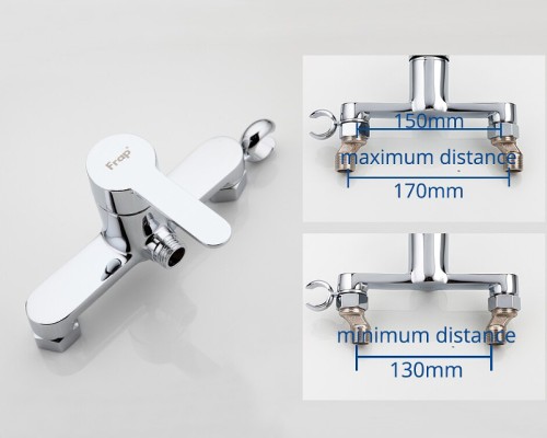 Гигиенический душ со смесителем Frap H41 F2041 Хром