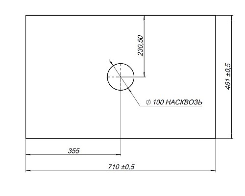 Столешница под раковину Allen Brau Reality 70 1.32022.G Графит