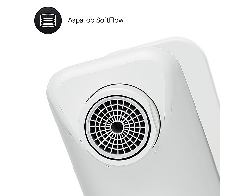 Смеситель для ванны AM.PM X-Joy F85A10033 Белый