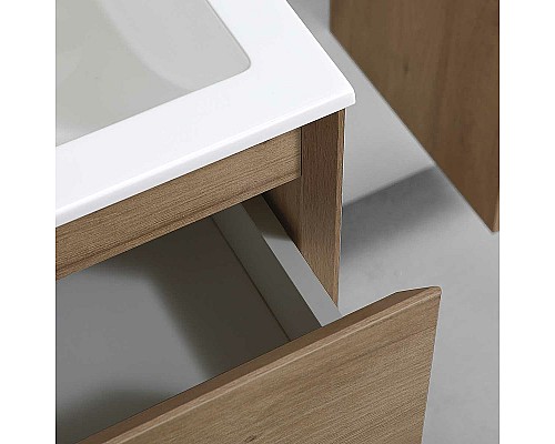 Тумба под раковину Vincea Luka 60 VMC-2L600NO подвесная N.Oak